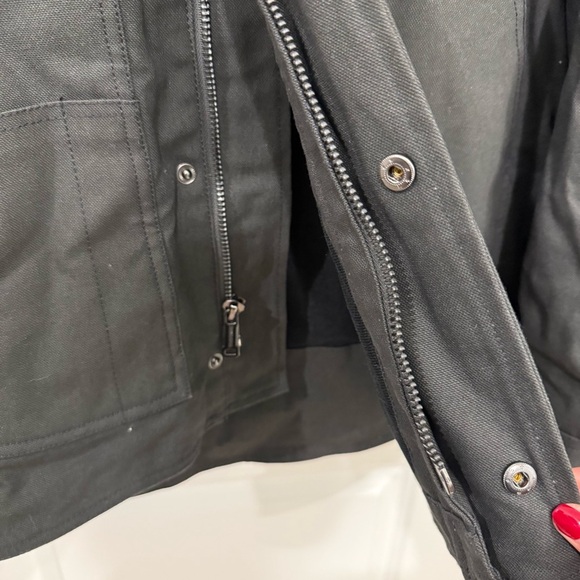 Wolverine Men's Guardian Cotton Work Jacket Onyx - W1208510 Size L - Picture 13 of 15